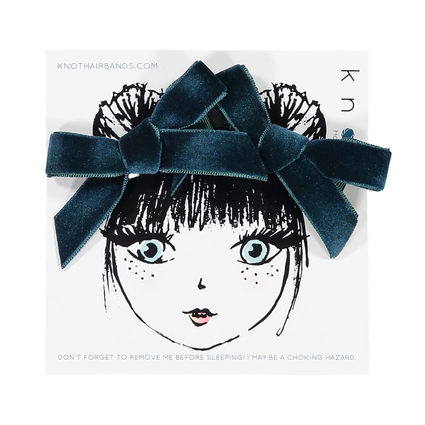 RIBBON MINI BOW CLIP SET AW23 - KNOT Hairbands