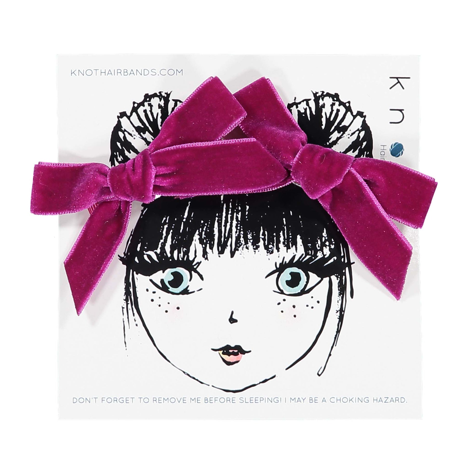 RIBBON MINI BOW CLIP SET AW23 - KNOT Hairbands