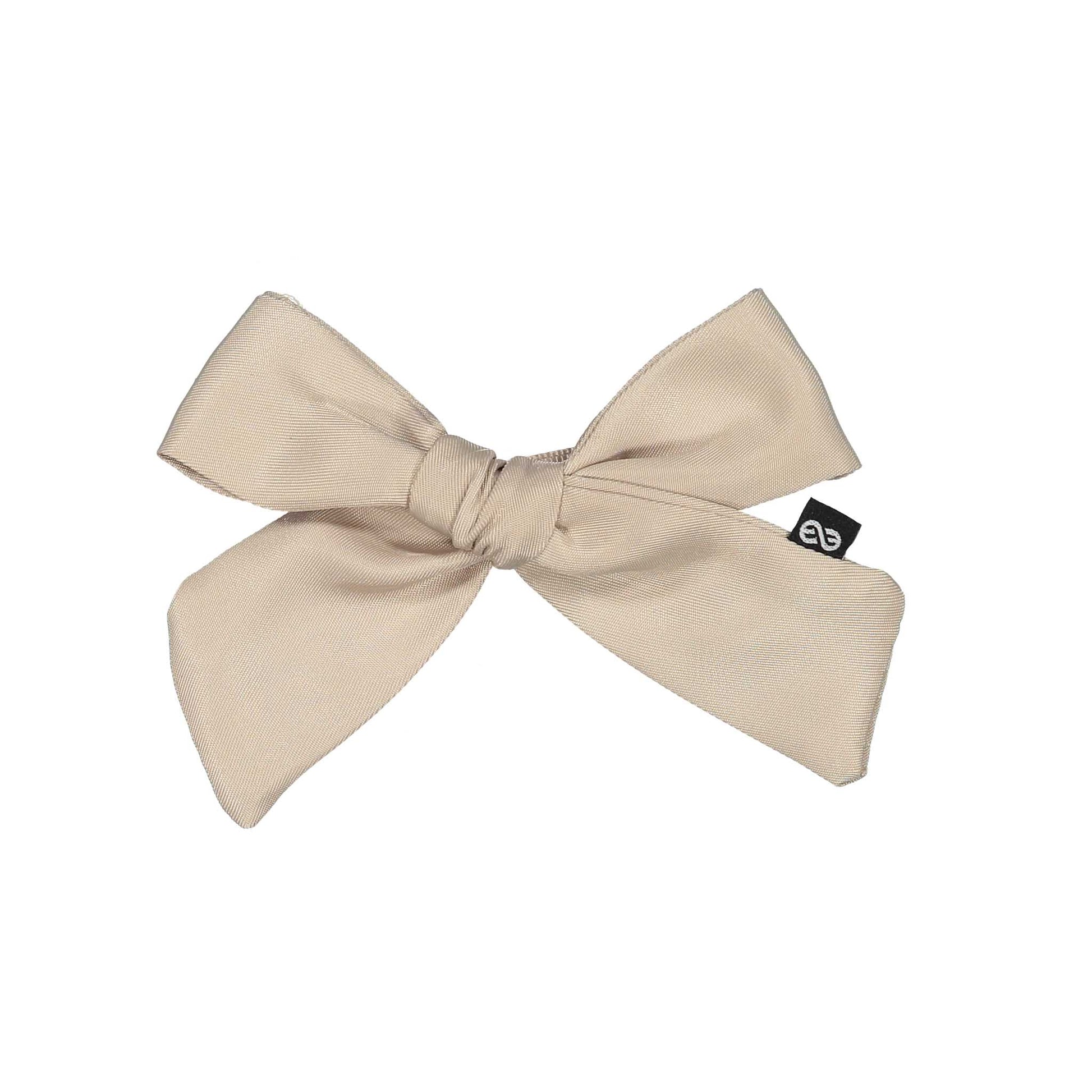 SATEEN PETITE BOW CLIP - KNOT Hairbands