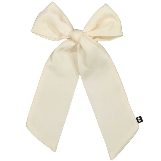 SATEEN BOW CLIP - KNOT Hairbands