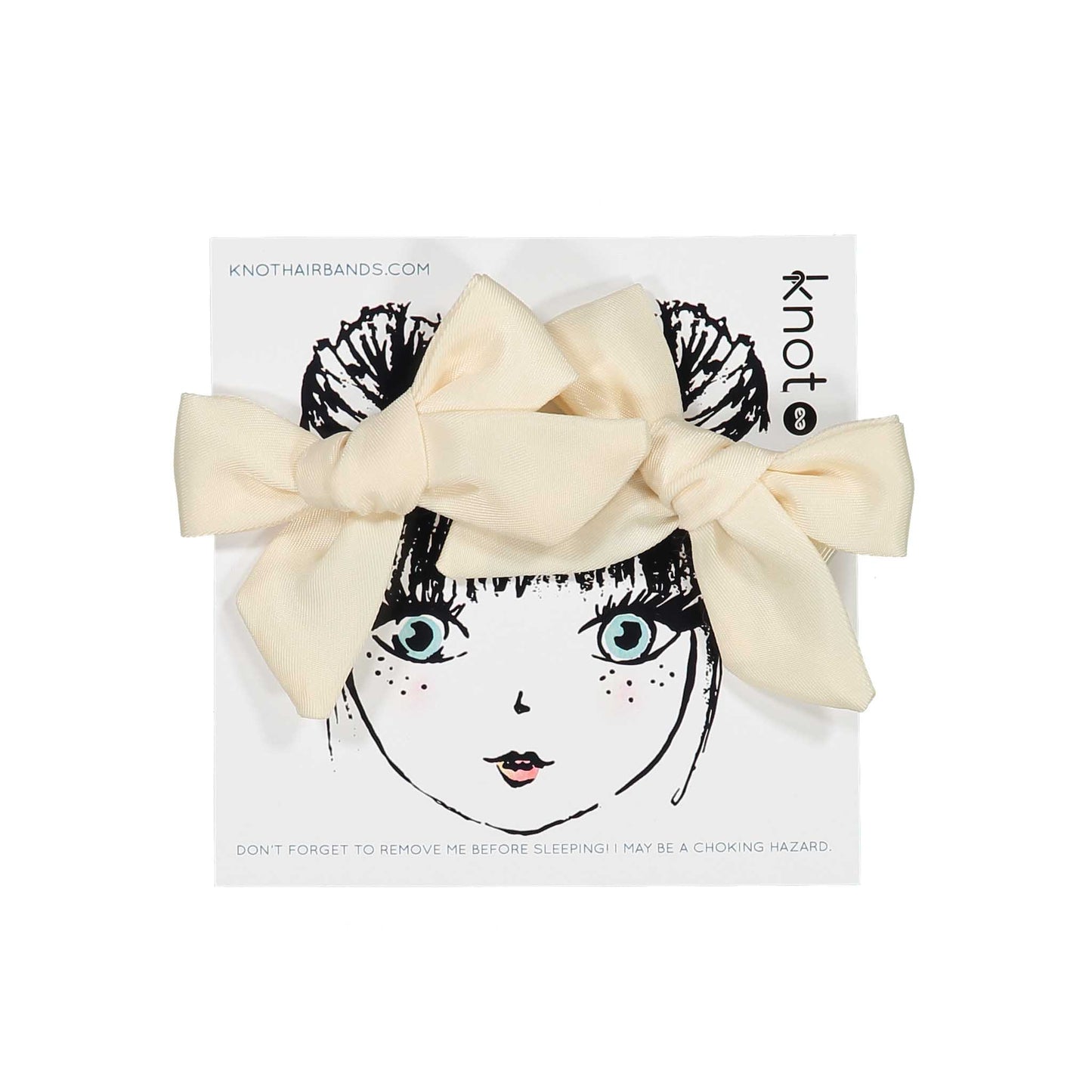 SATEEN BOW SET - KNOT Hairbands