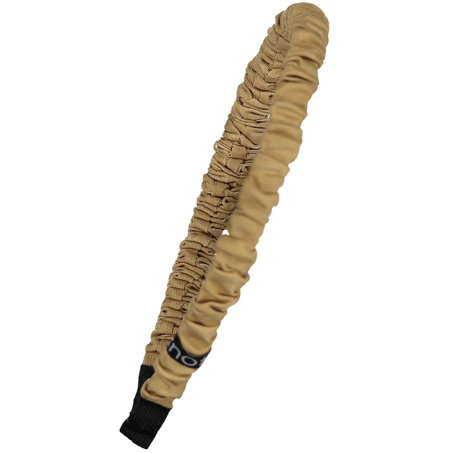 SATEEN SCRUNCHED HEADBAND - KNOT Hairbands