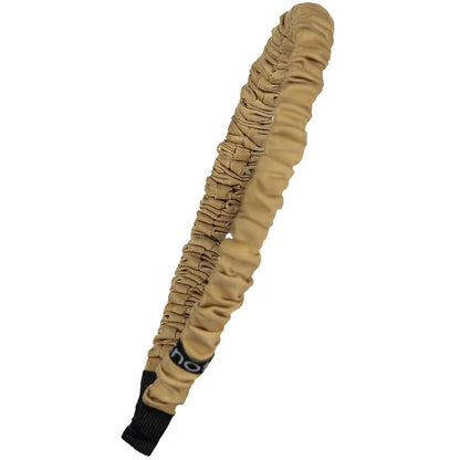 SATEEN SCRUNCHED HEADBAND - KNOT Hairbands