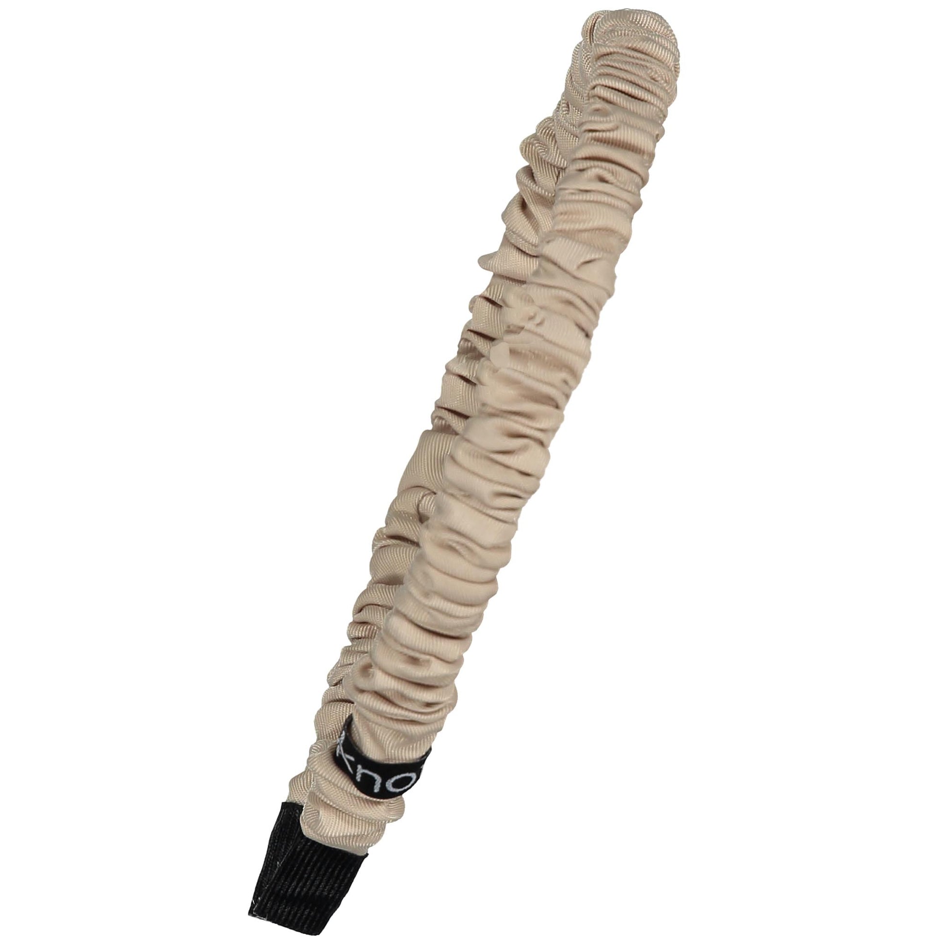 SATEEN SCRUNCHED HEADBAND - KNOT Hairbands