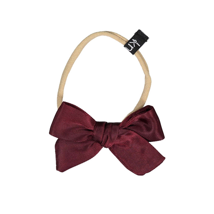 SATIN BOW BAND - KNOT Hairbands