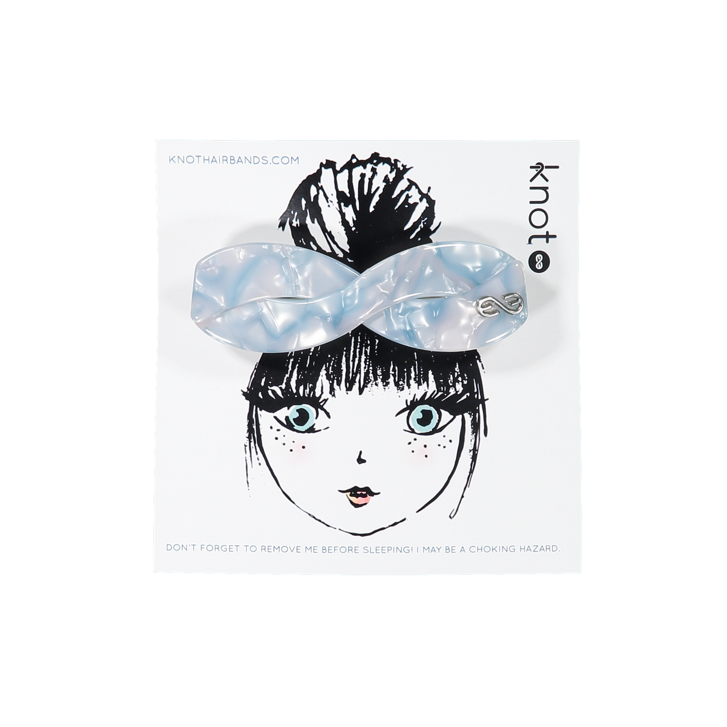 SEAGLASS BARRETTE - KNOT Hairbands