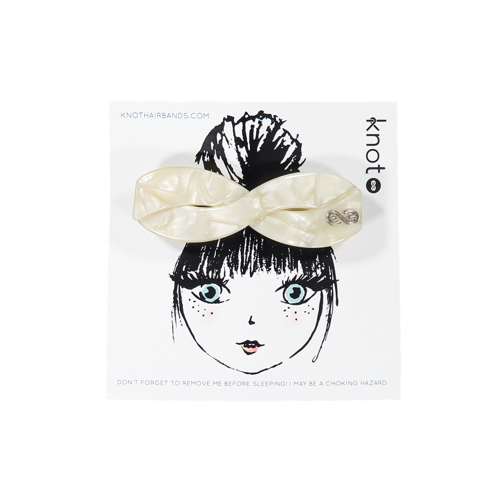 SEAGLASS BARRETTE - KNOT Hairbands