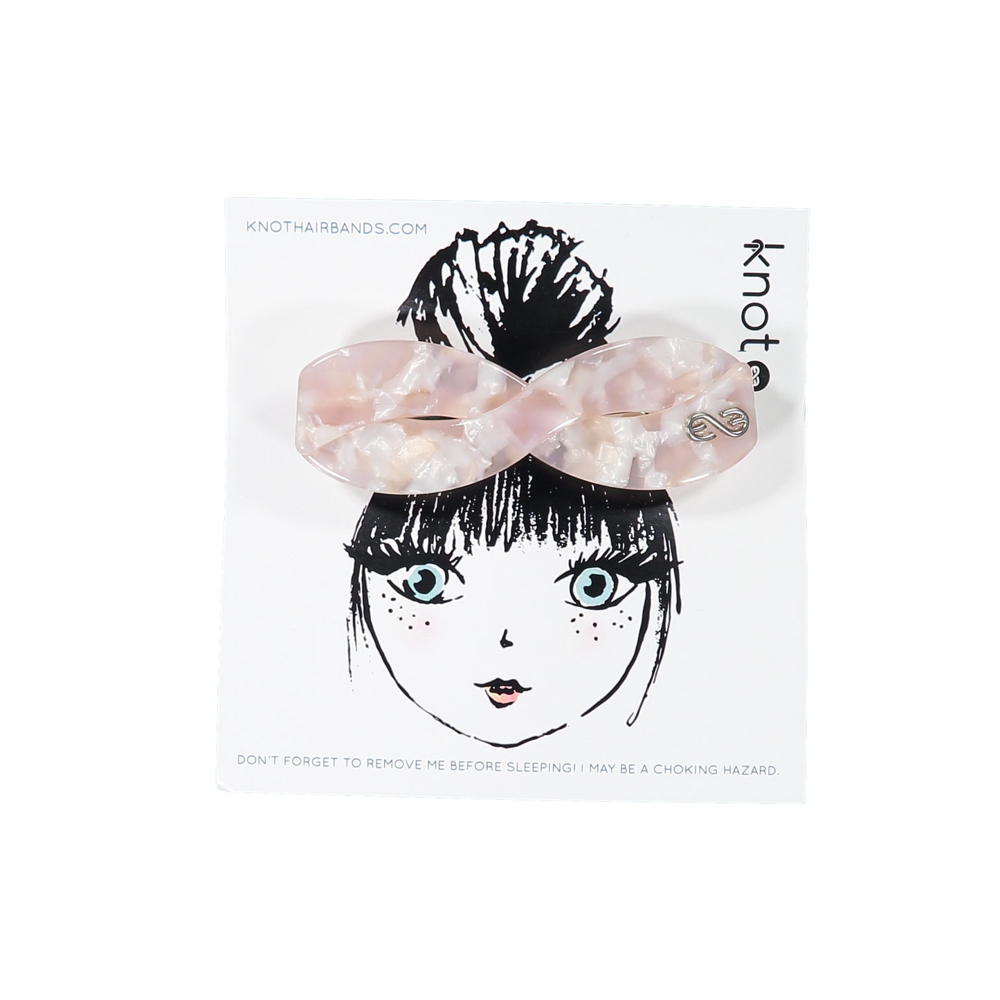 SEAGLASS BARRETTE - KNOT Hairbands