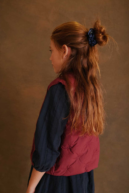 LEATHERED PETITE SCRUNCHIE 2 PACK AW23 - KNOT Hairbands