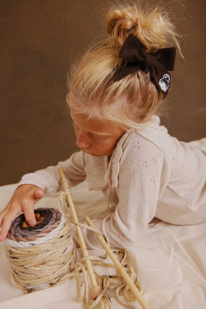 WOOL BOW CLIP AW23 - KNOT Hairbands