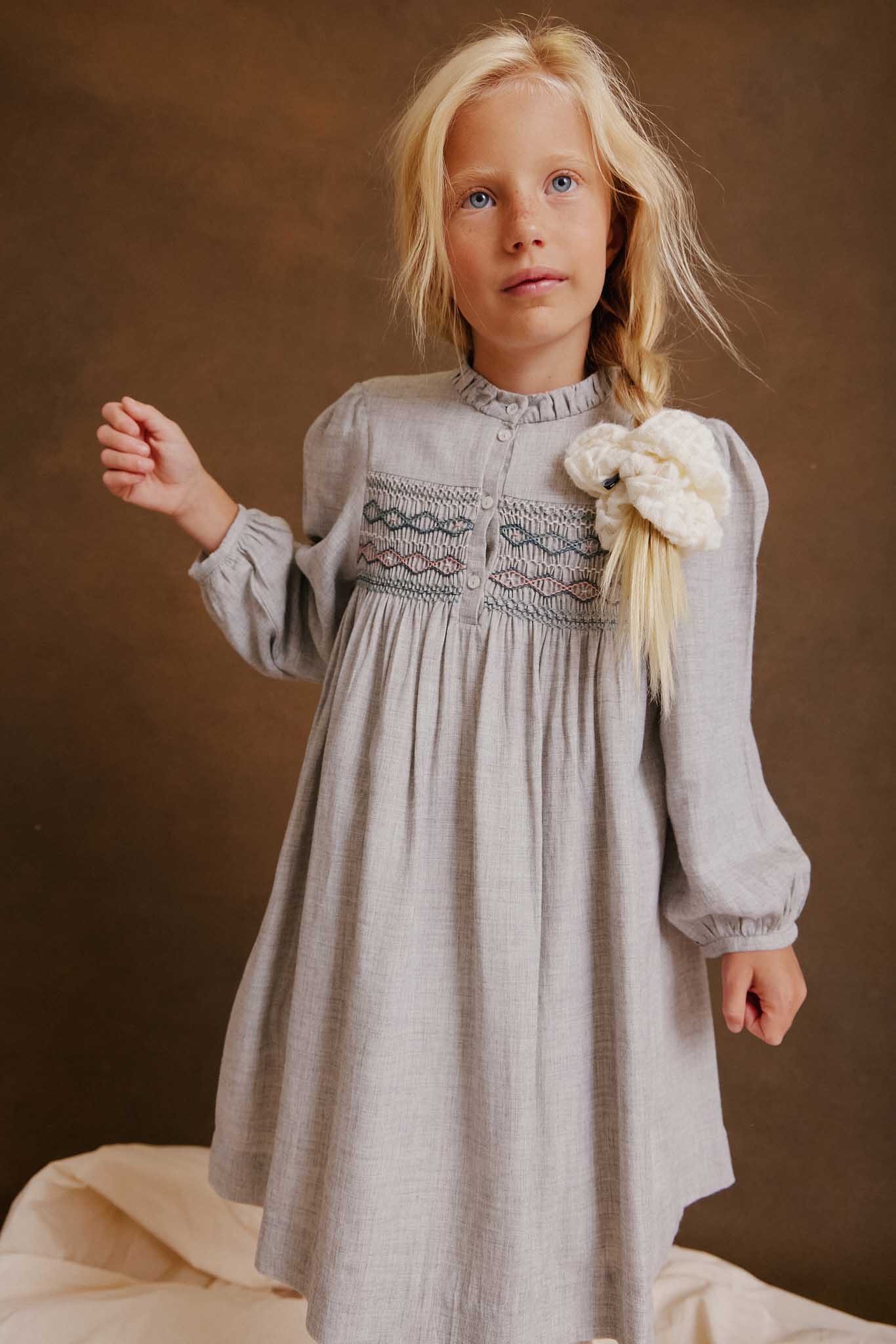 FLORAL KNIT SCRUNCHIE AW23 - KNOT Hairbands