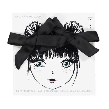 SILK MINI BOW CLIP SET AW23 - KNOT Hairbands