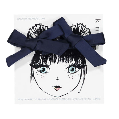 SILK MINI BOW CLIP SET AW23 - KNOT Hairbands