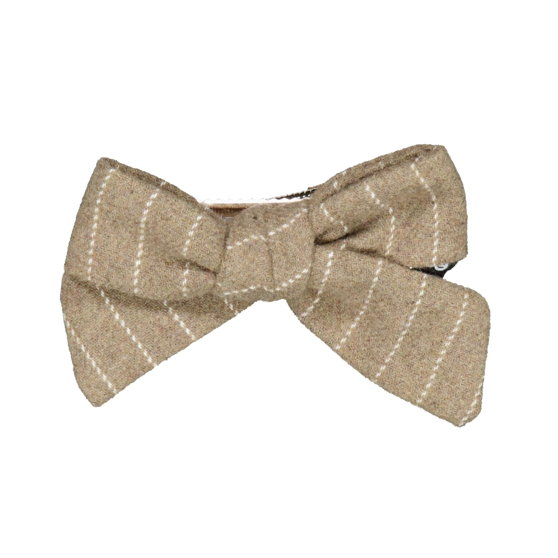 TWIG STRIPED BOW CLIP - KNOT Hairbands