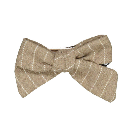 TWIG STRIPED BOW CLIP - KNOT Hairbands