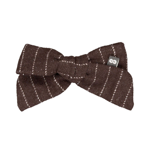 TWIG STRIPED BOW CLIP - KNOT Hairbands