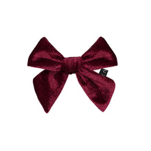 Load image into Gallery viewer, VELVET BOW CLIP AW23 - KNOT Hairbands