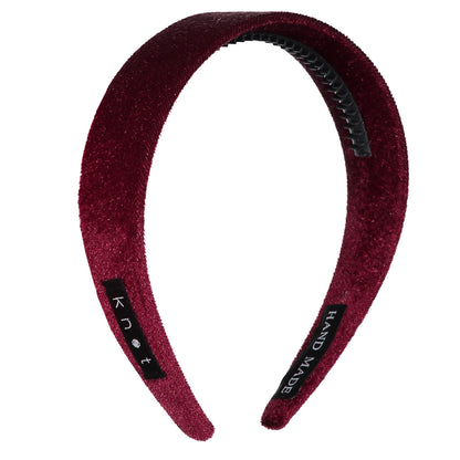 VELVET HEADBAND AW23 - KNOT Hairbands