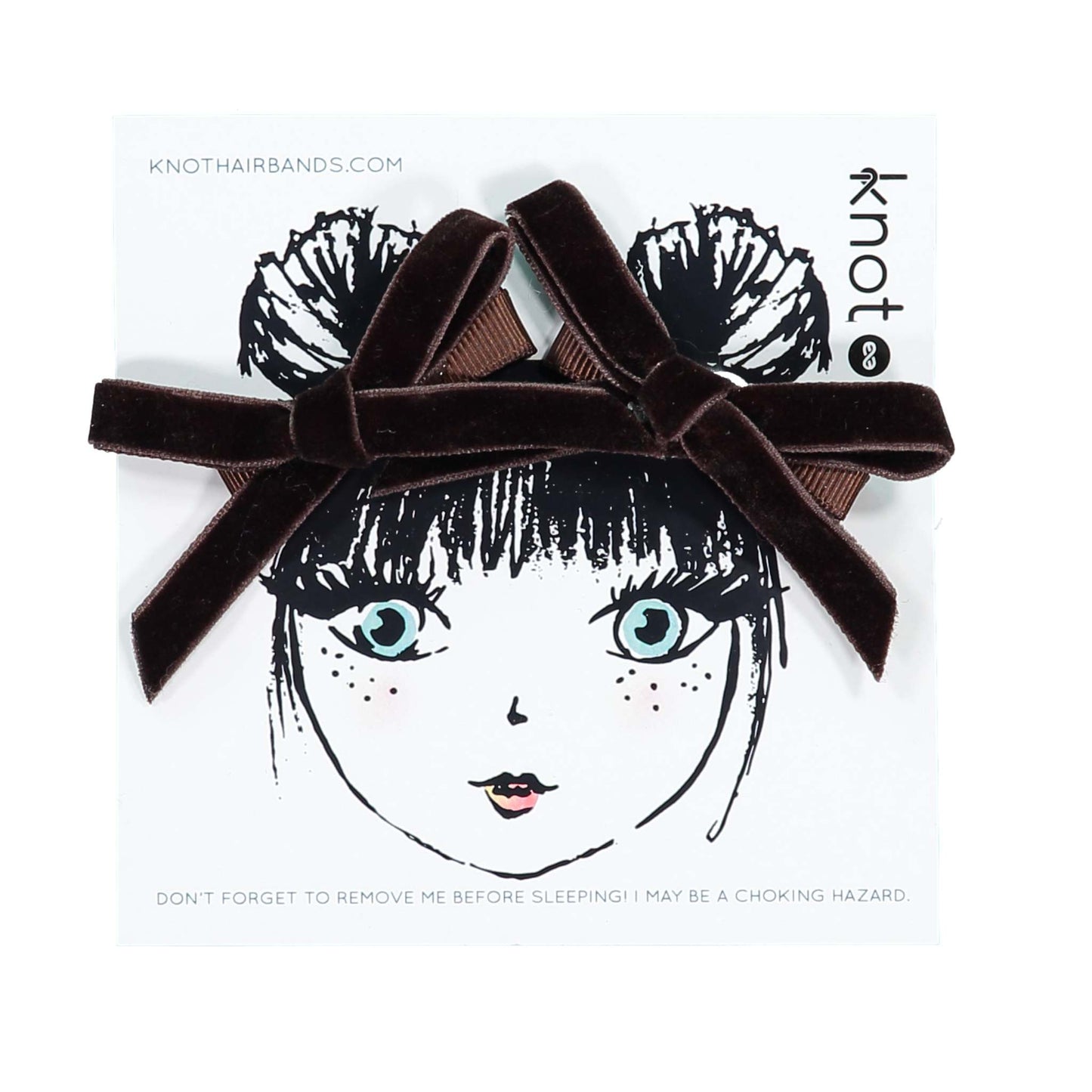VELVET RIBBON MINI BOW SET AW25 - KNOT Hairbands