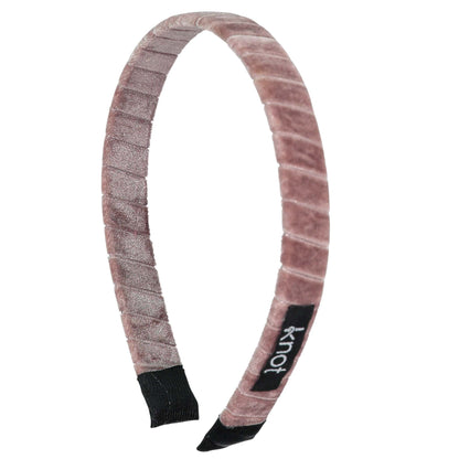 VELVET RIBBON HEADBAND AW25 - KNOT Hairbands