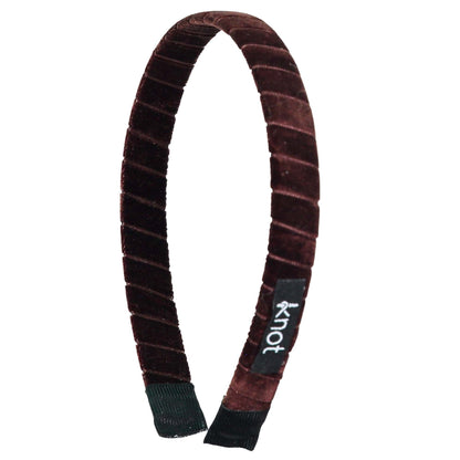 VELVET RIBBON HEADBAND AW25 - KNOT Hairbands