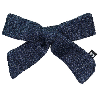 WAFFLE BOW CLIP - KNOT Hairbands