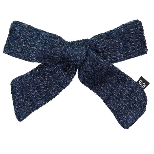 WAFFLE BOW CLIP - KNOT Hairbands