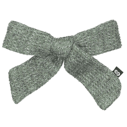 WAFFLE BOW CLIP - KNOT Hairbands