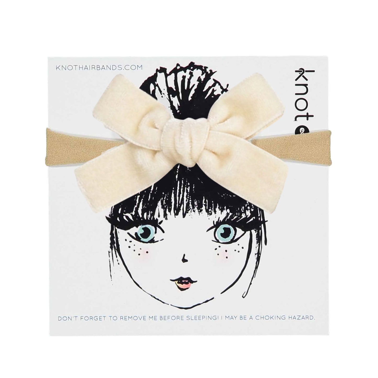 WINGTIP RIBBON MINI BOW BAND - KNOT Hairbands