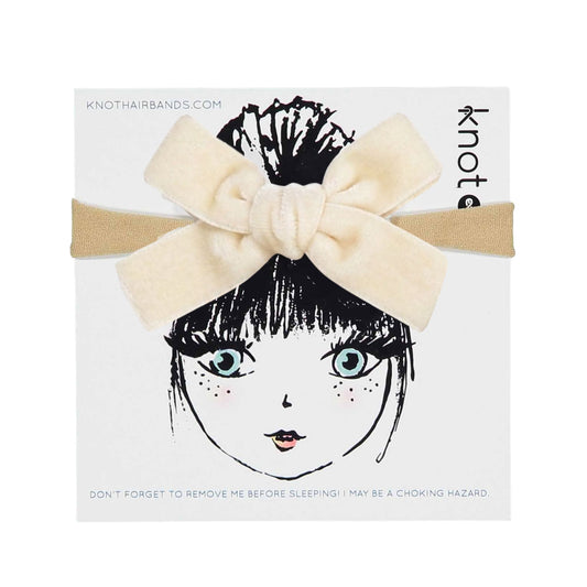 WINGTIP RIBBON MINI BOW BAND - KNOT Hairbands