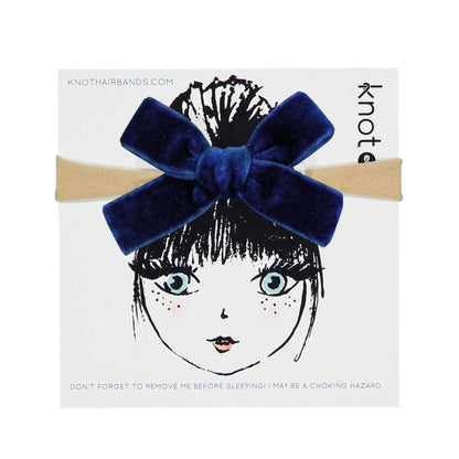 WINGTIP RIBBON MINI BOW BAND - KNOT Hairbands