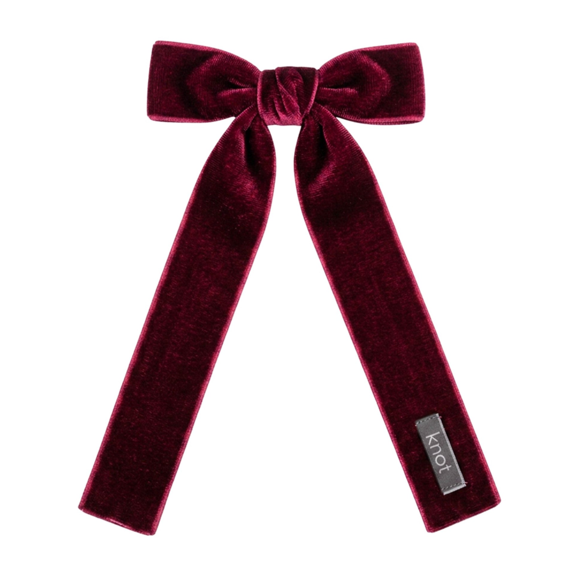 WINGTIP RIBBON BOW CLIP - KNOT Hairbands