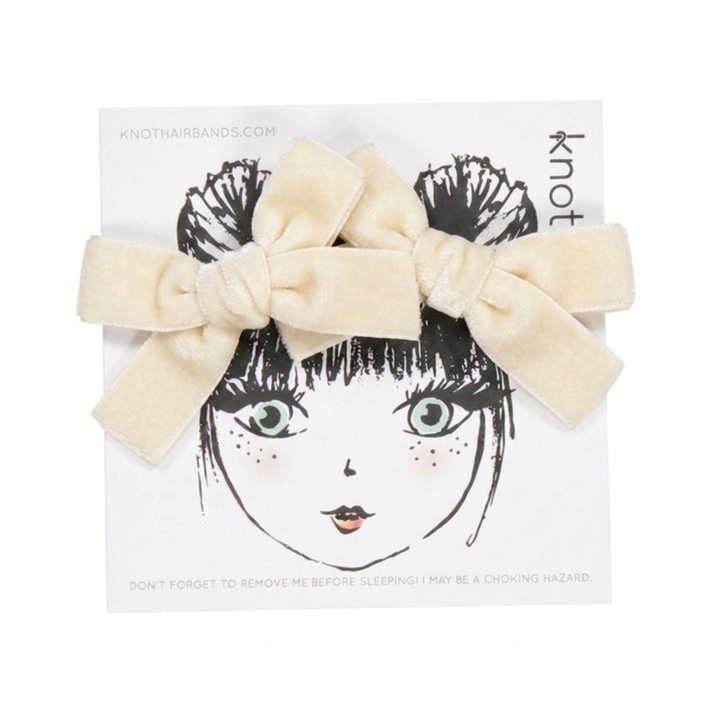 WINGTIP RIBBON MINI BOW SET - KNOT Hairbands