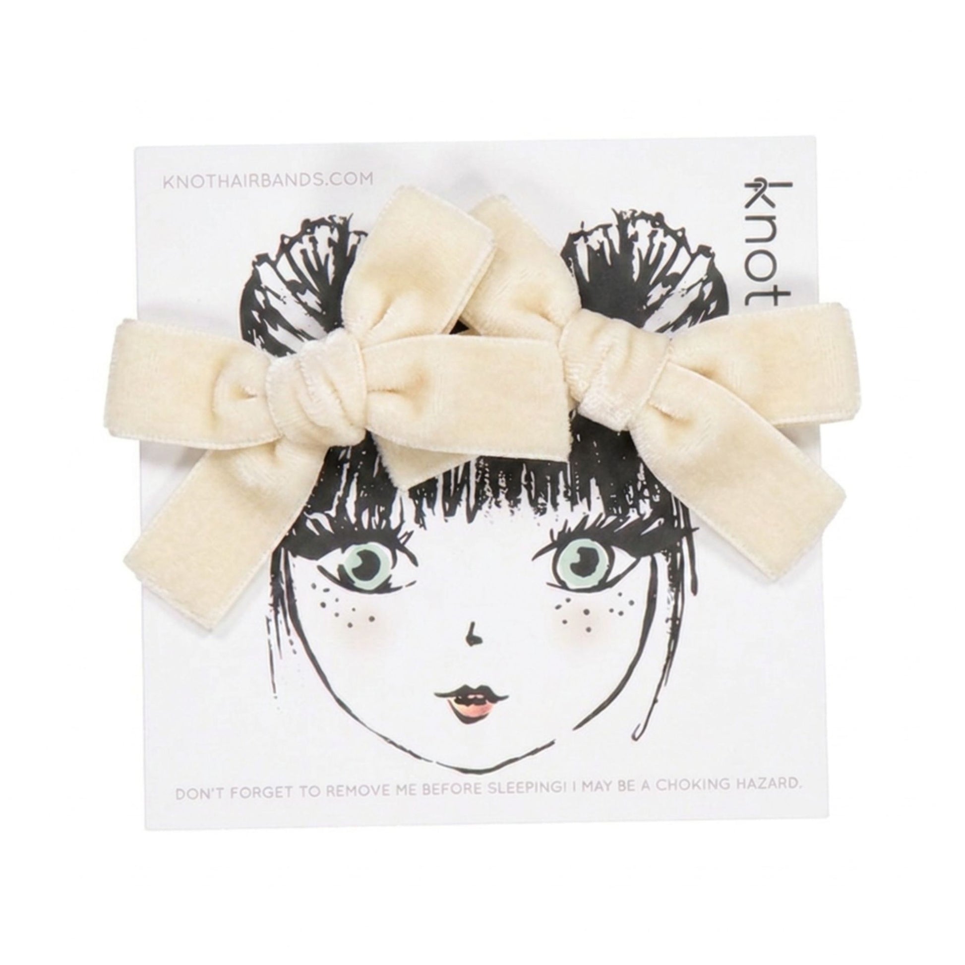 WINGTIP RIBBON MINI BOW SET - KNOT Hairbands