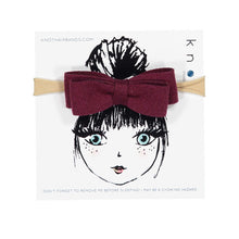 Load image into Gallery viewer, WOOL BOW BAND AW23 - KNOT Hairbands