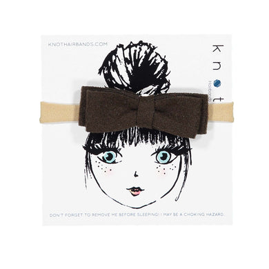 WOOL BOW BAND AW23 - KNOT Hairbands