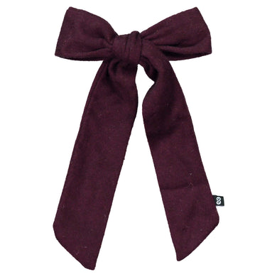 WOOLLY BOW CLIP - KNOT Hairbands
