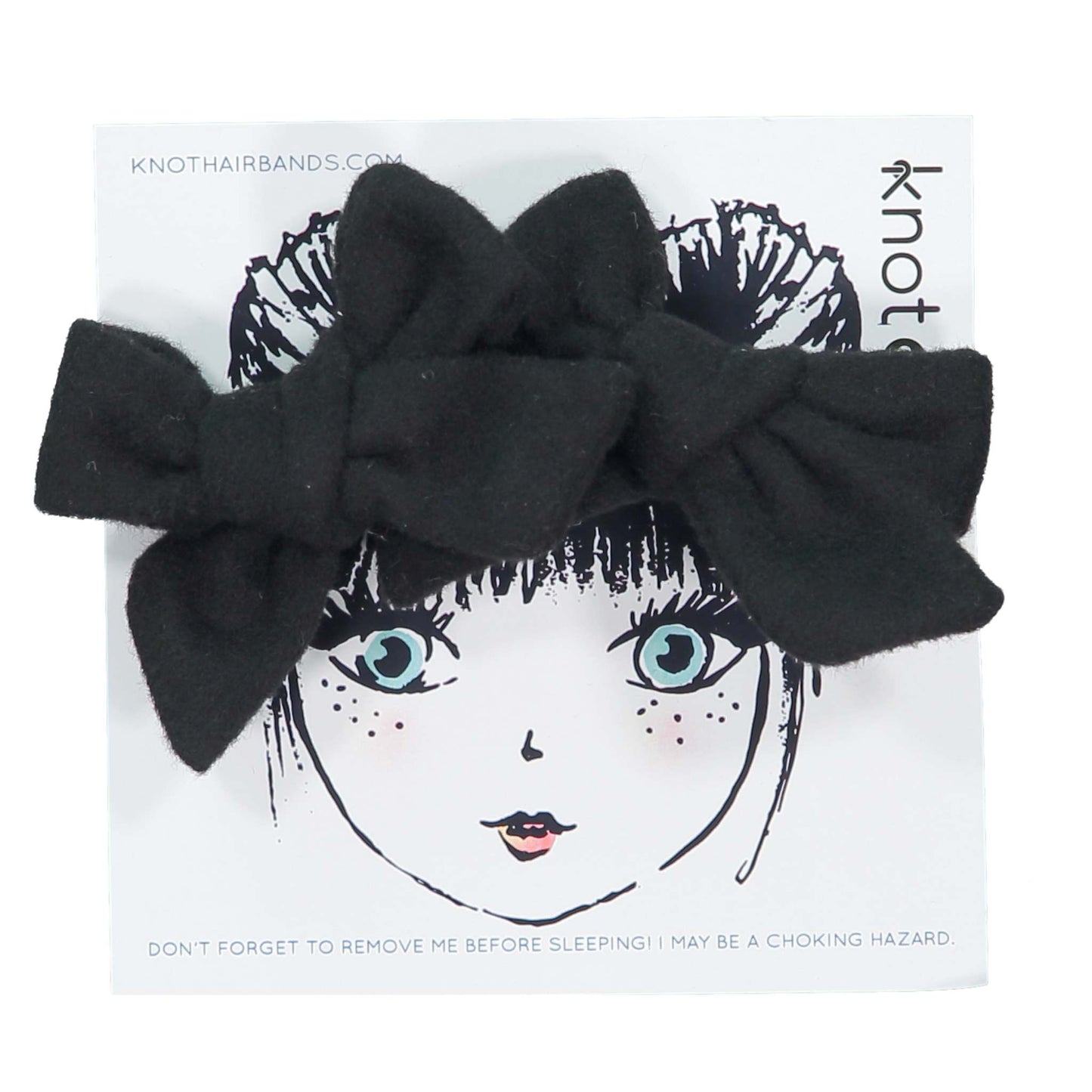 WOOLLY MINI BOW SET - KNOT Hairbands