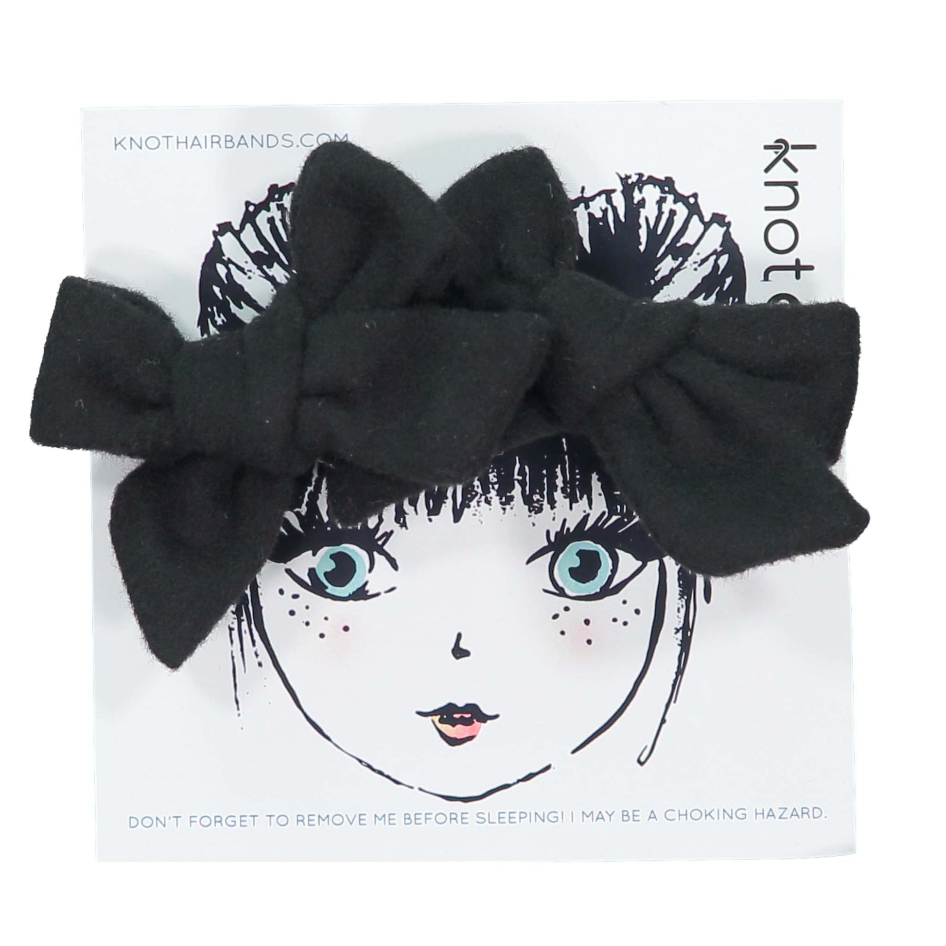 WOOLLY MINI BOW SET - KNOT Hairbands