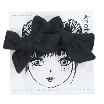 WOOLLY MINI BOW SET - KNOT Hairbands