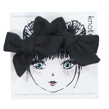 Load image into Gallery viewer, WOOLLY MINI BOW SET - KNOT Hairbands