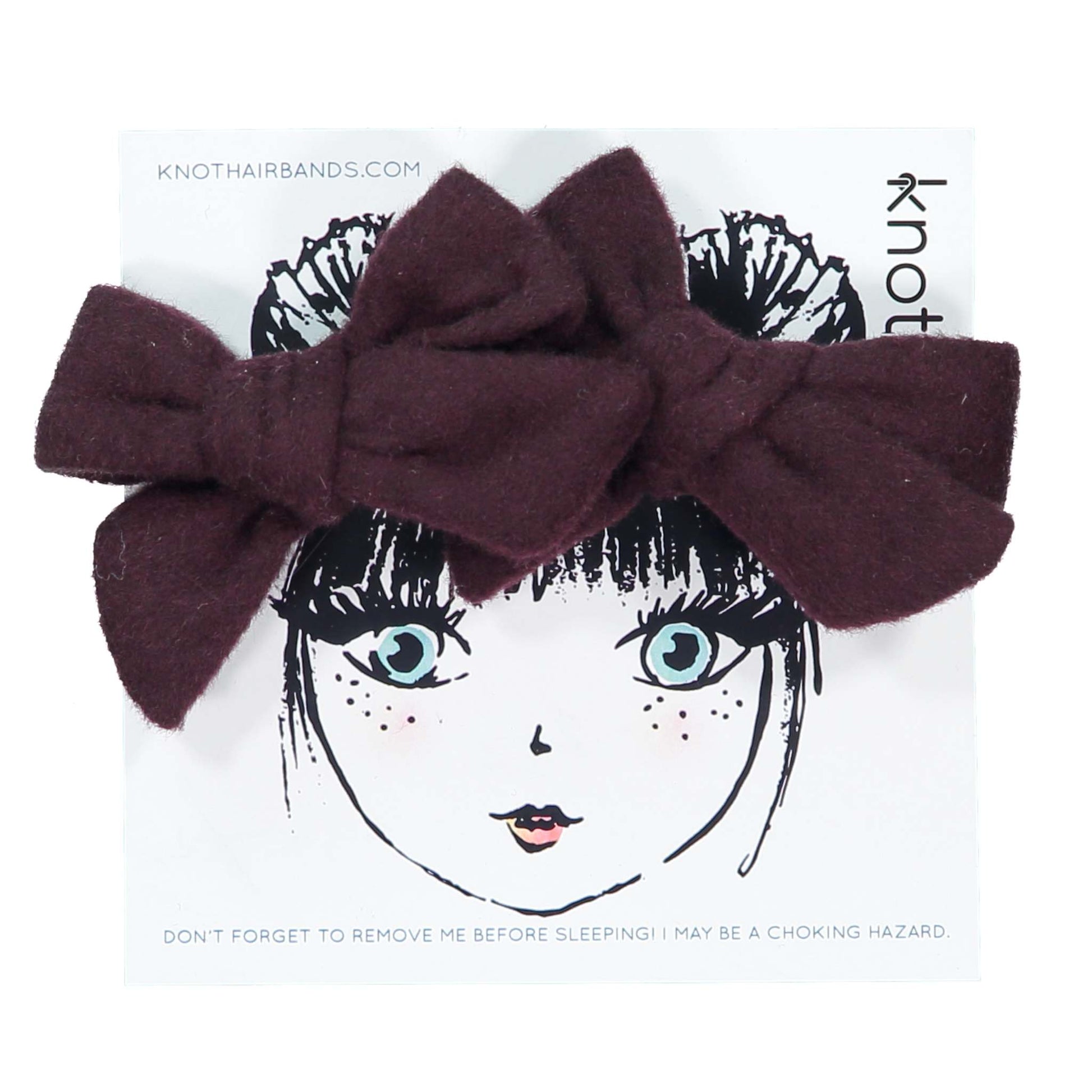 WOOLLY MINI BOW SET - KNOT Hairbands
