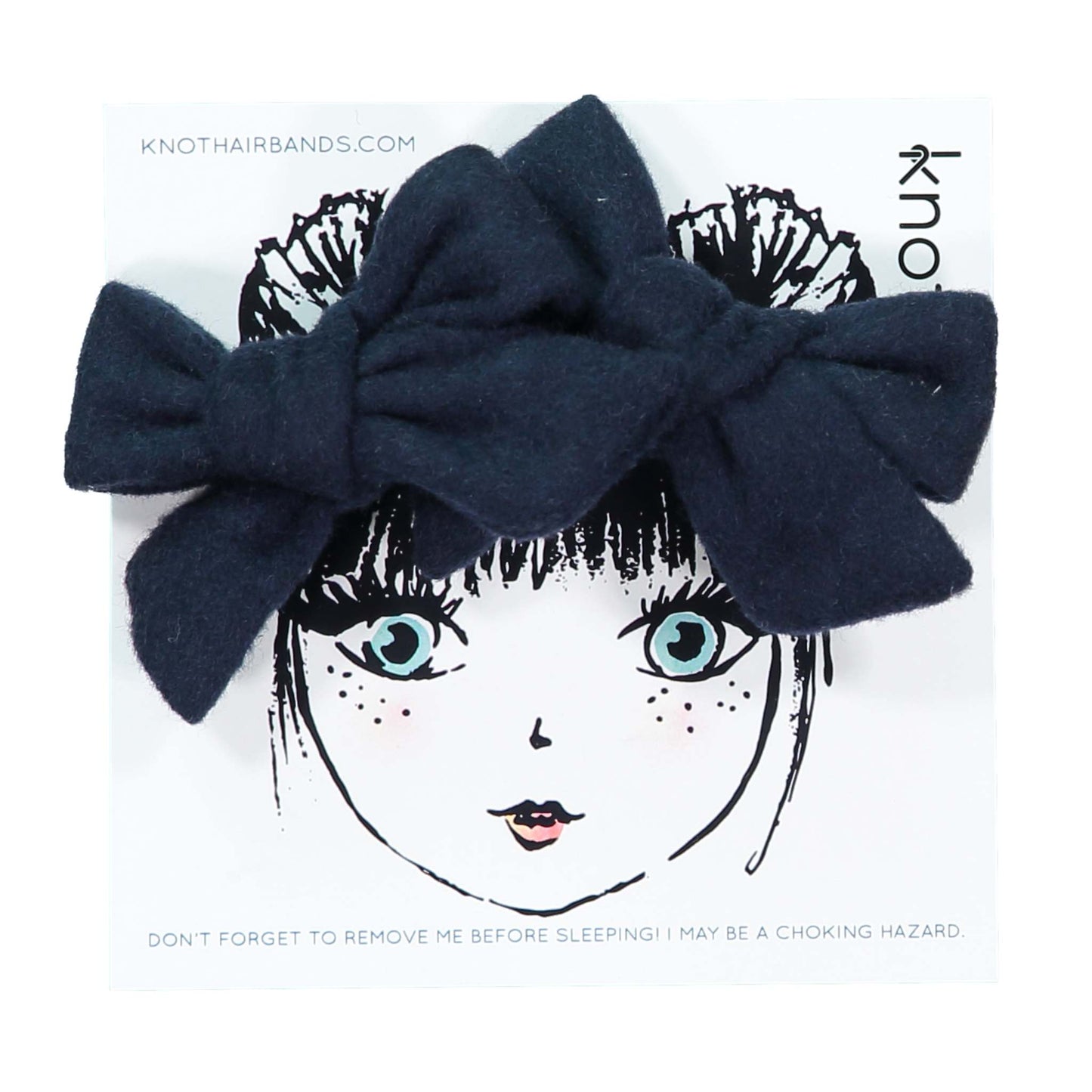 WOOLLY MINI BOW SET - KNOT Hairbands