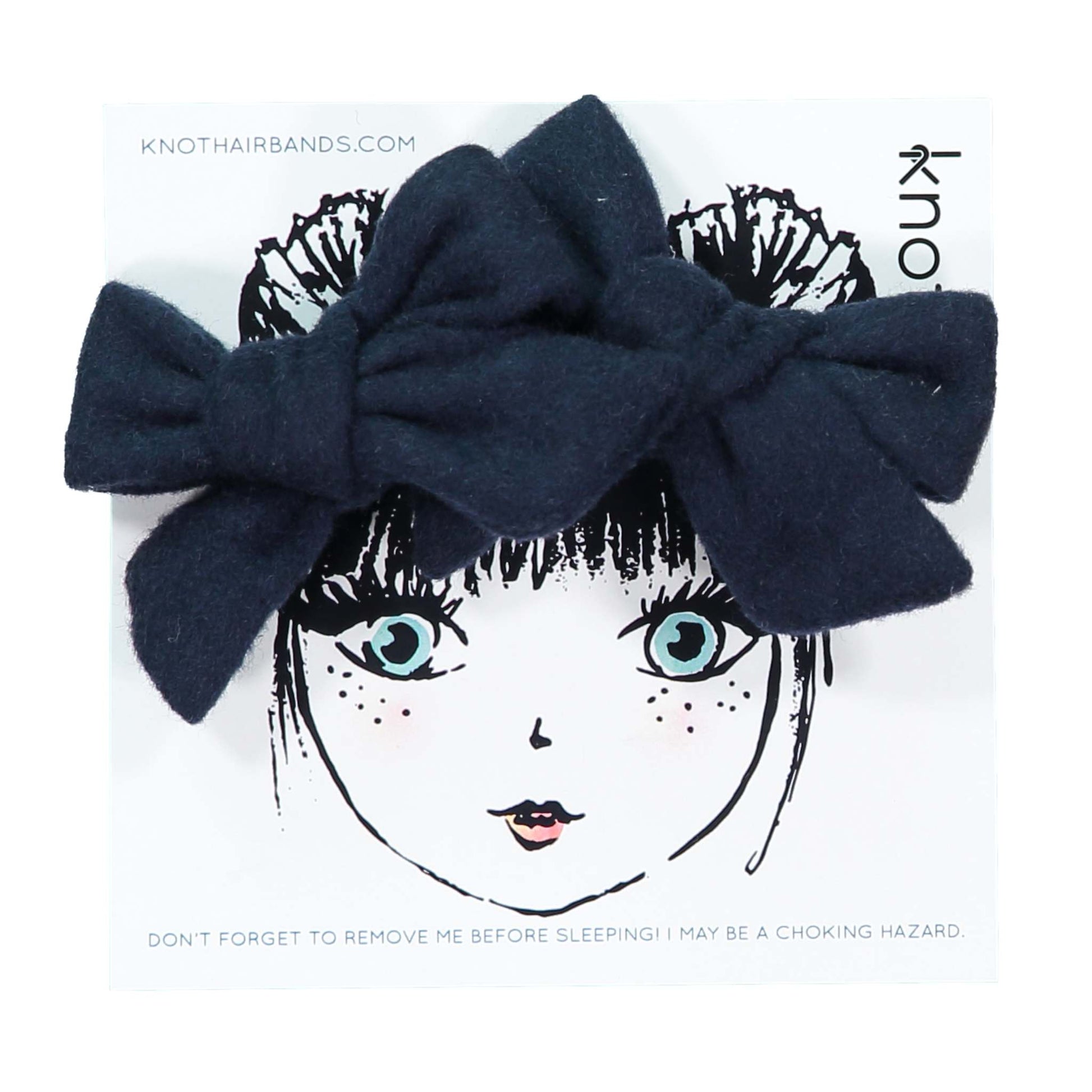 WOOLLY MINI BOW SET - KNOT Hairbands