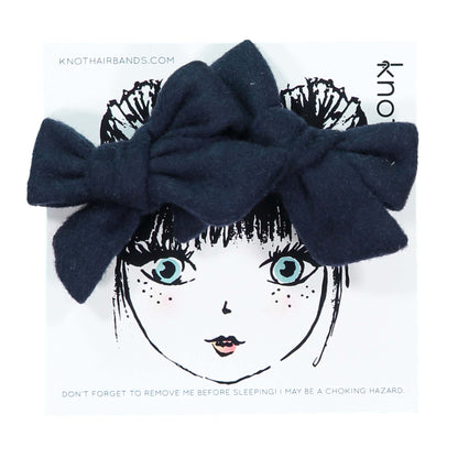 WOOLLY MINI BOW SET - KNOT Hairbands