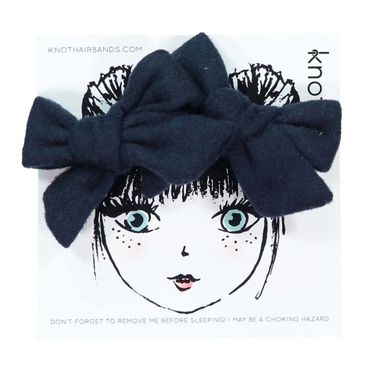 WOOLLY MINI BOW SET - KNOT Hairbands