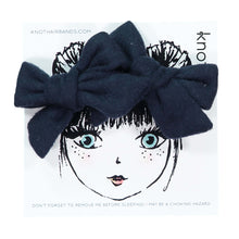 Load image into Gallery viewer, WOOLLY MINI BOW SET - KNOT Hairbands