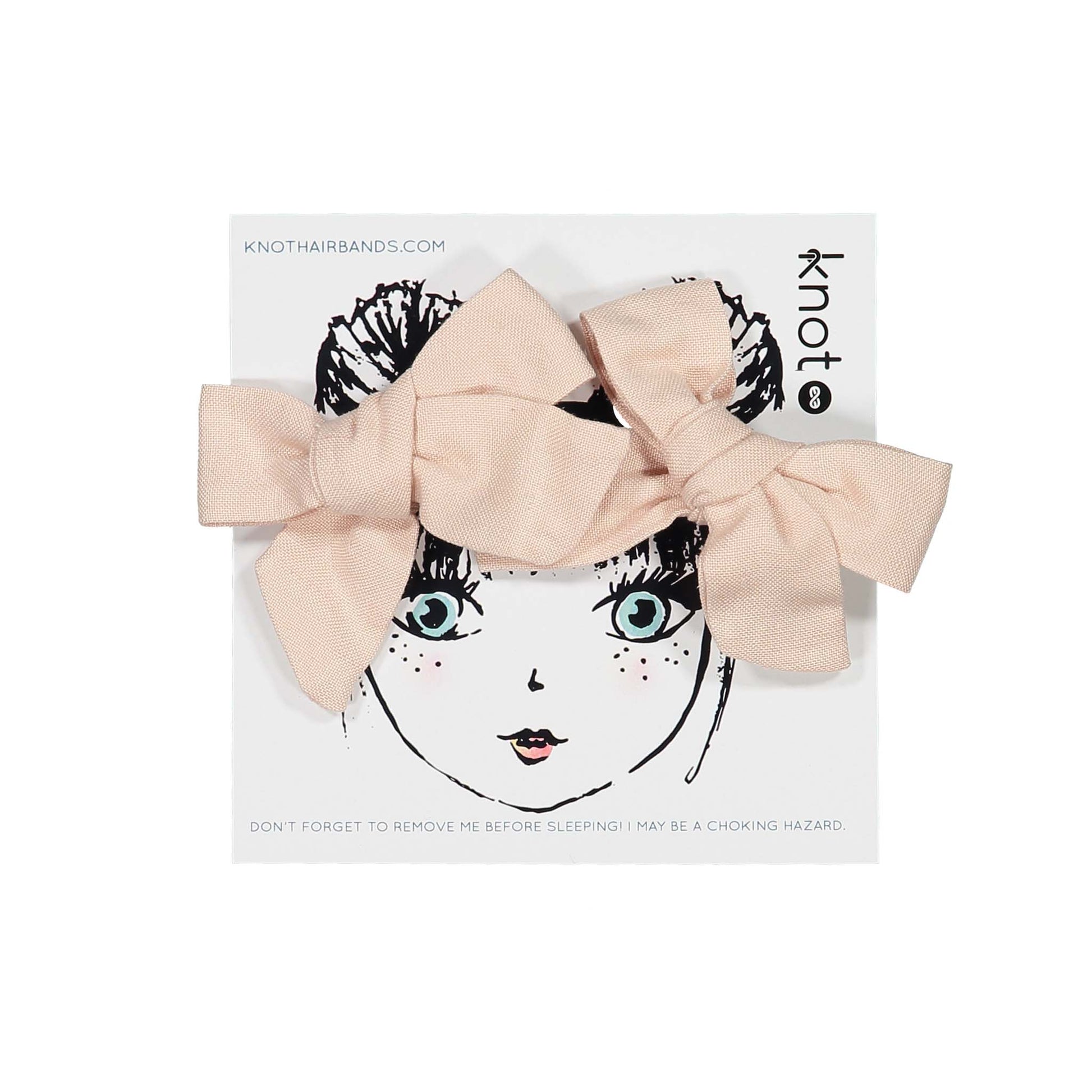 WOVEN BOW SET - KNOT Hairbands