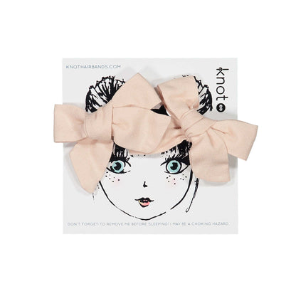 WOVEN BOW SET - KNOT Hairbands