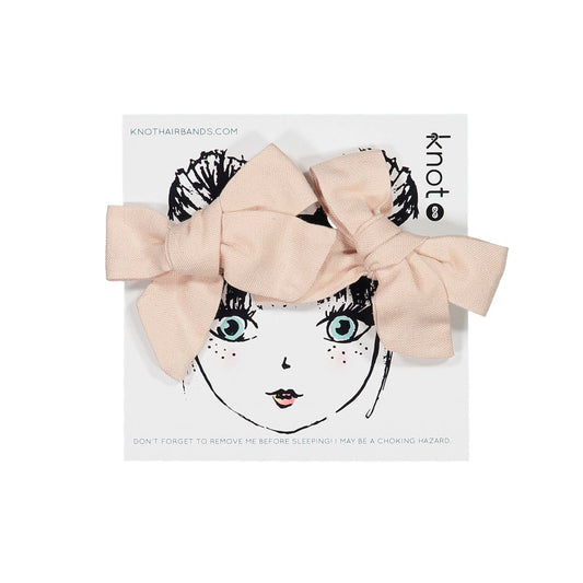 WOVEN BOW SET - KNOT Hairbands